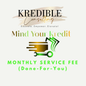 Monthly Service Fee